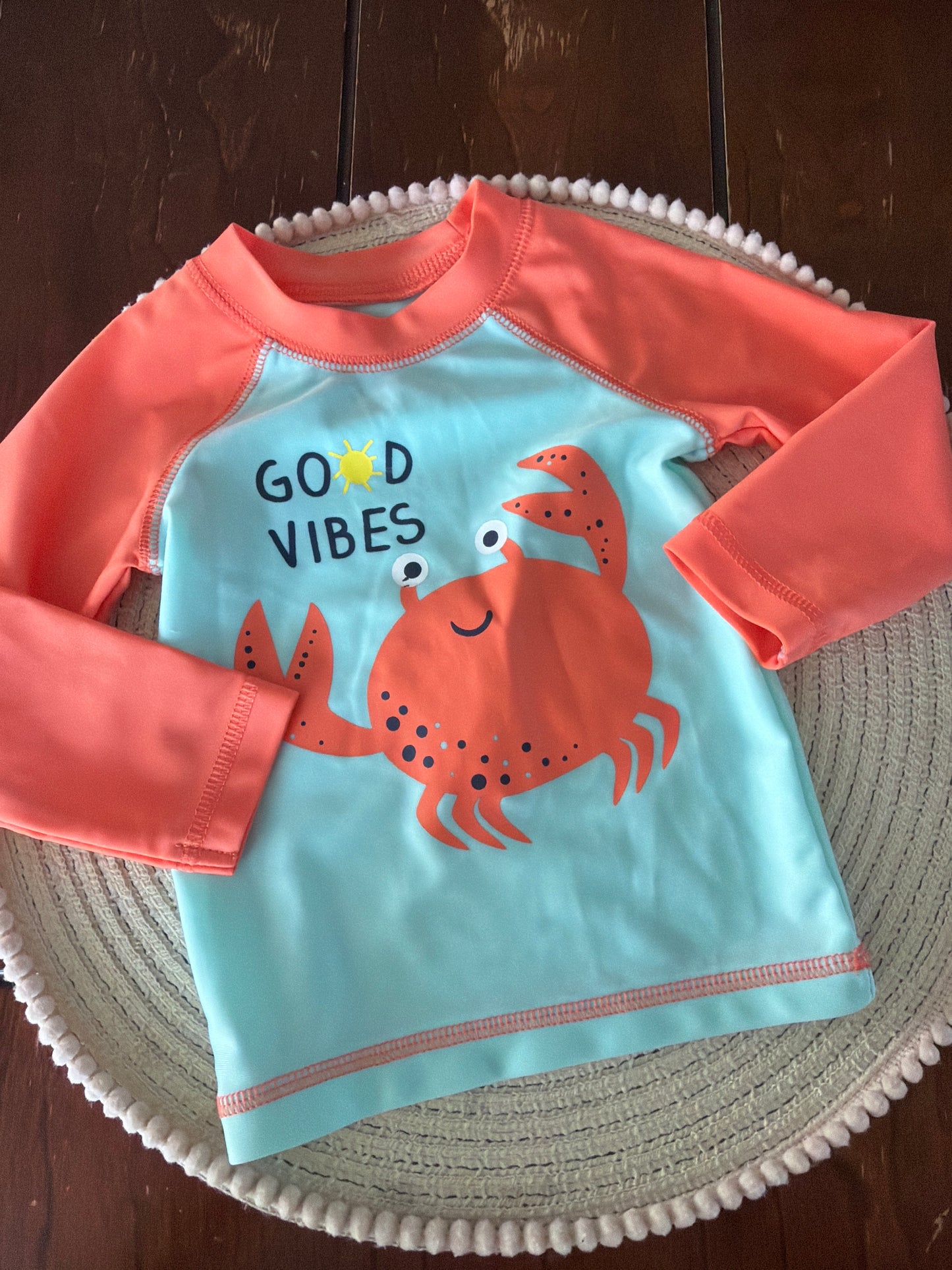 Haut maillot de bain 6-12 mois