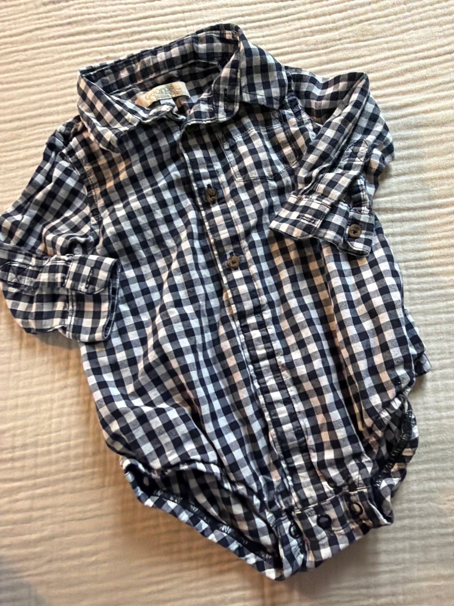 Chemise cache couche George 6-12 mois