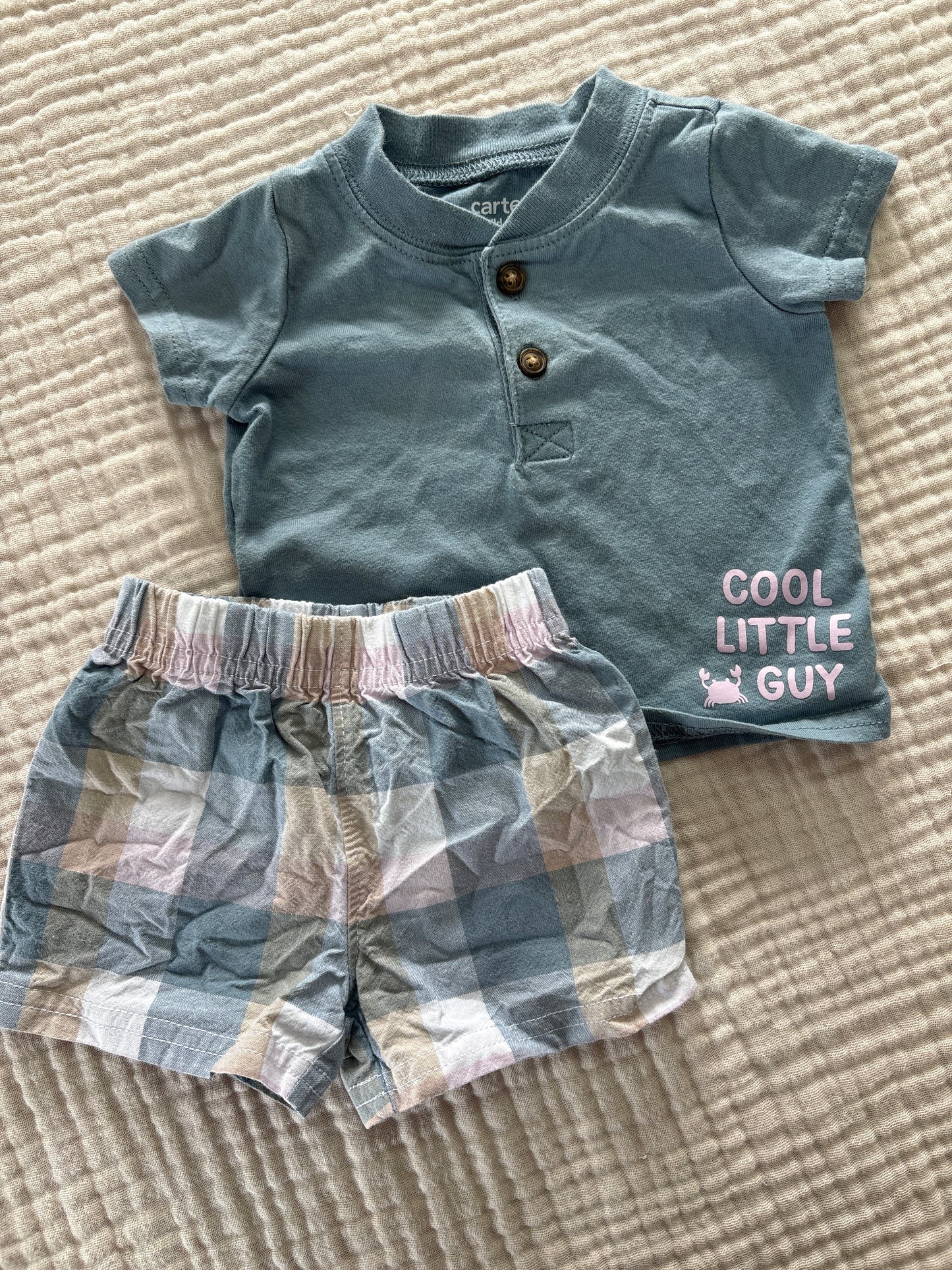 Ensemble d’été carter’s nouveau née