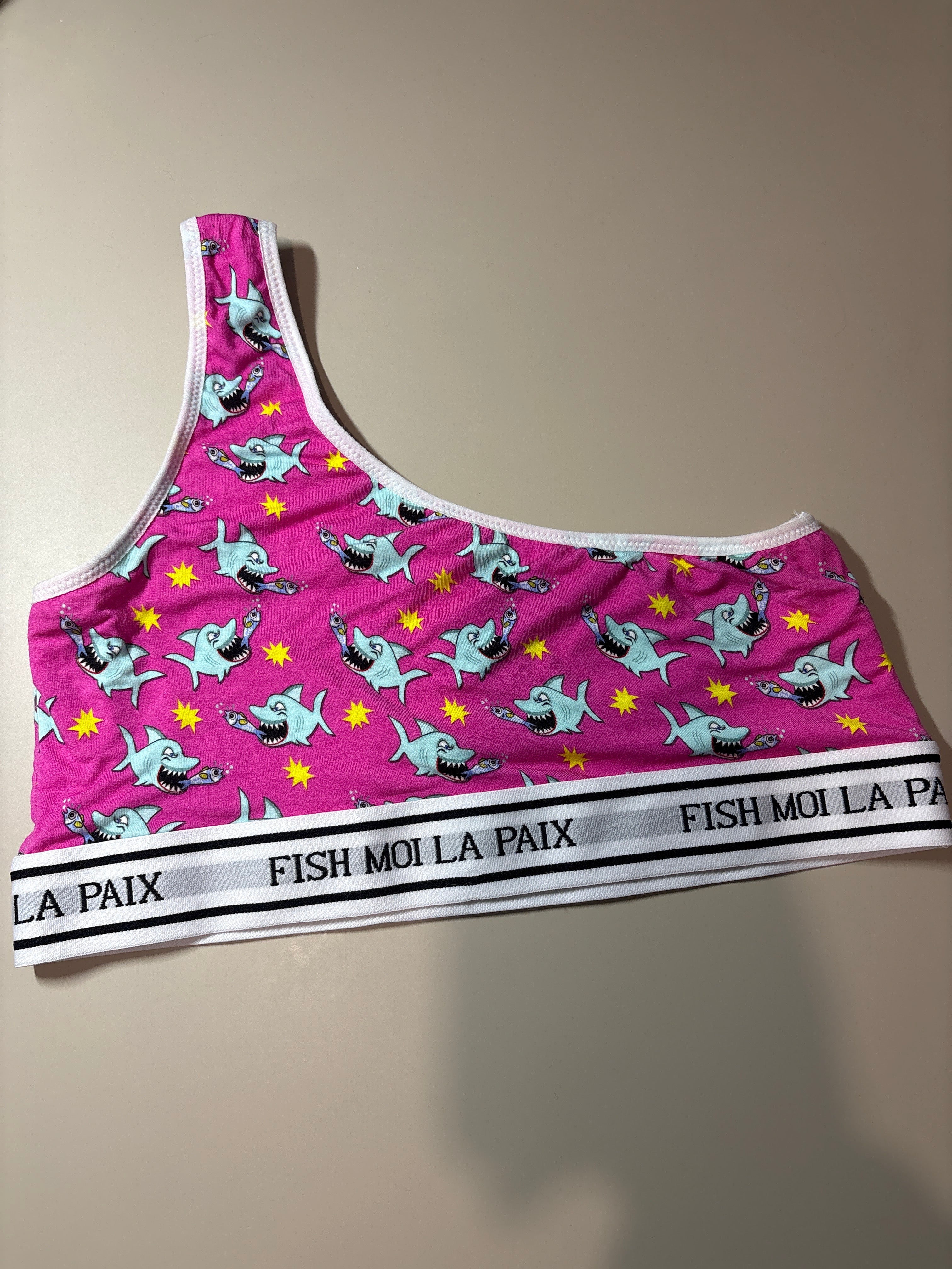Top popunderwear « Fish moi la paix » médium