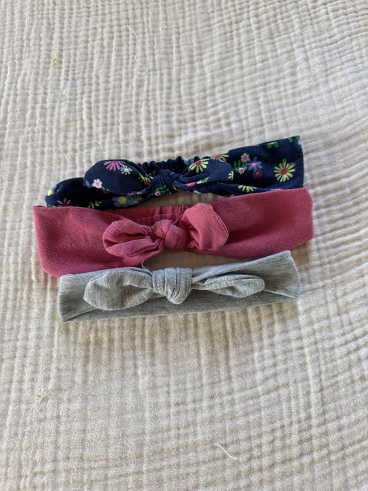 3 bandeaux taille unique