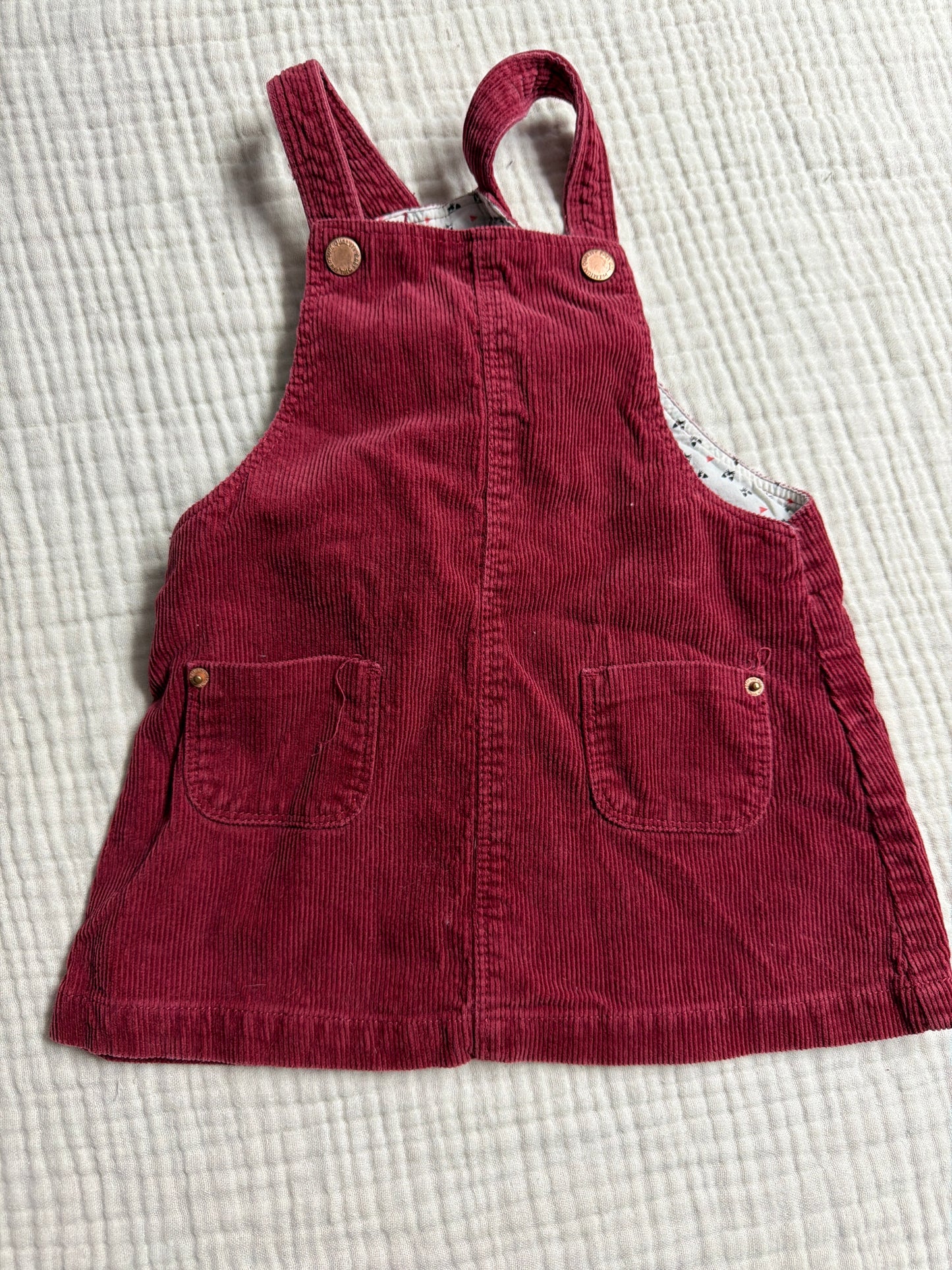 Robe salopette Zara 18-24 mois