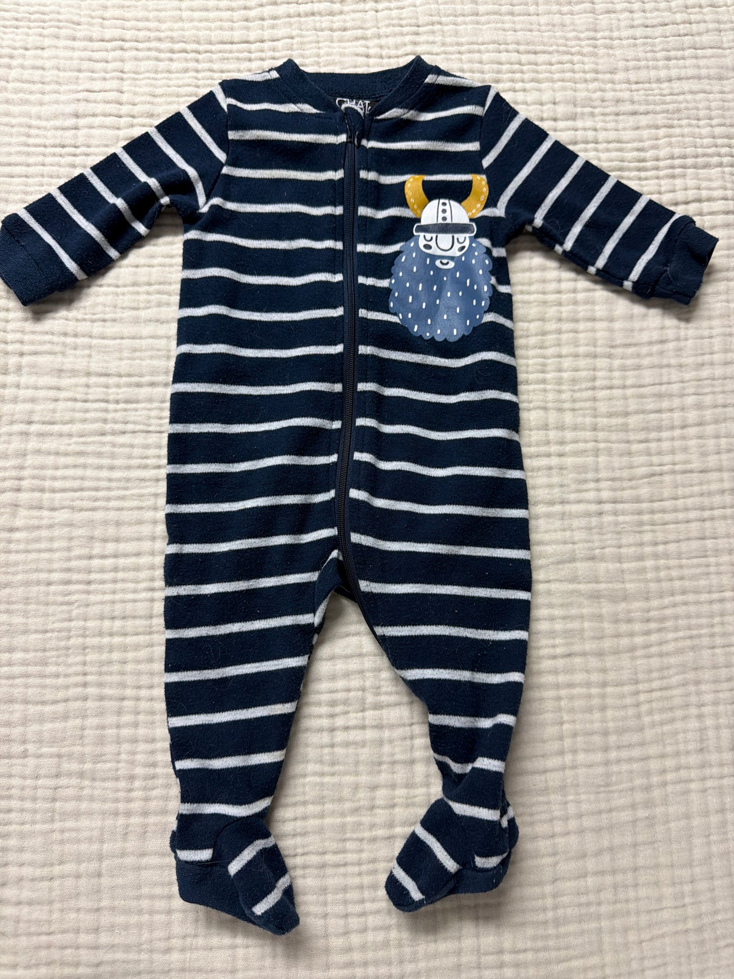 Pyjama chat botté nouveau née