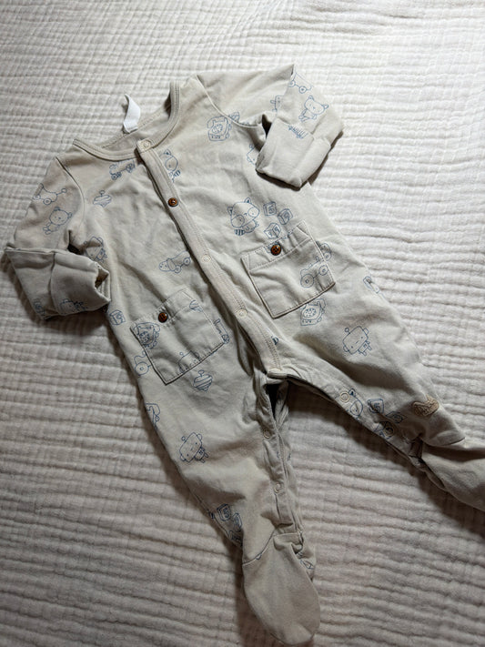 Pyjama Souris Mini 0-3 mois