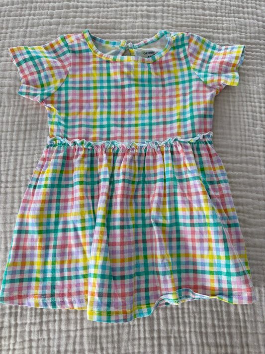 Robe george 6-12 mois