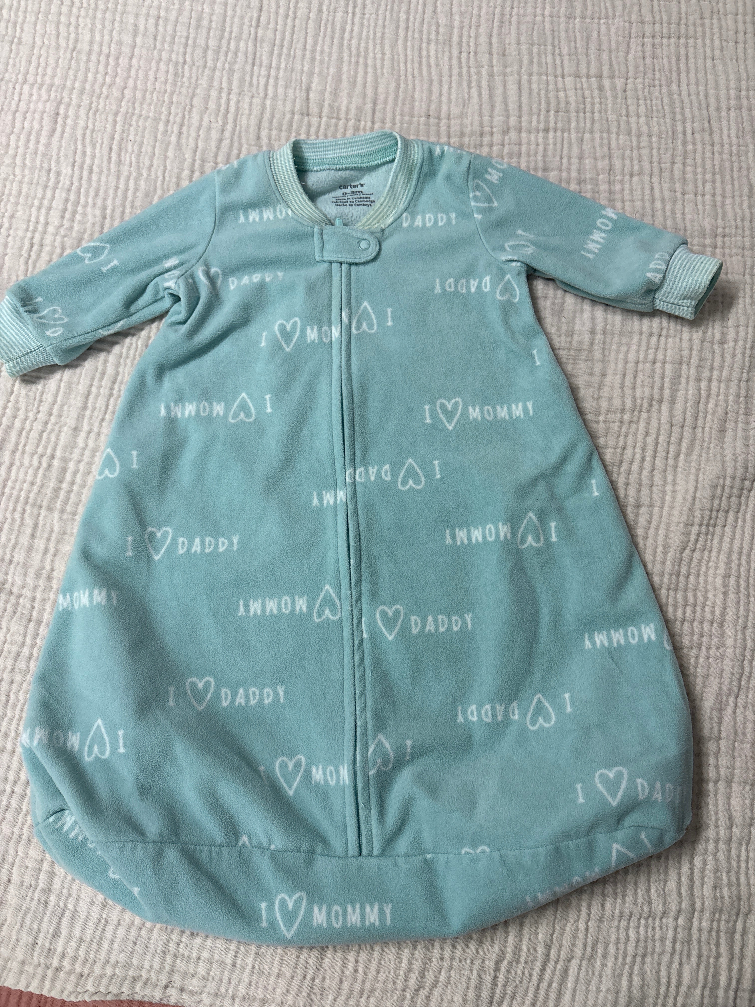 Dormeuse 0-3 mois taché au col