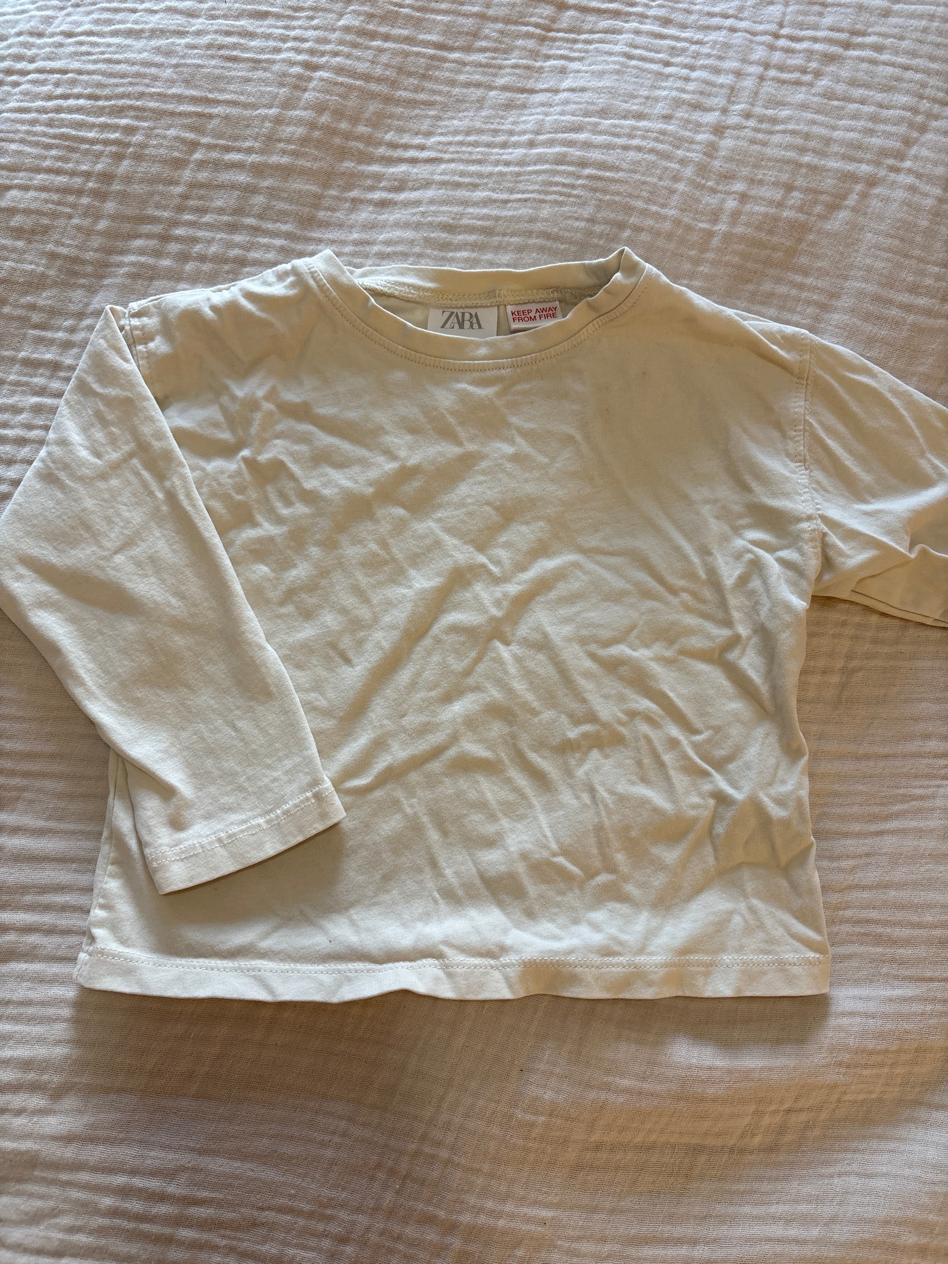 Chandail manche longue Zara 2 ans