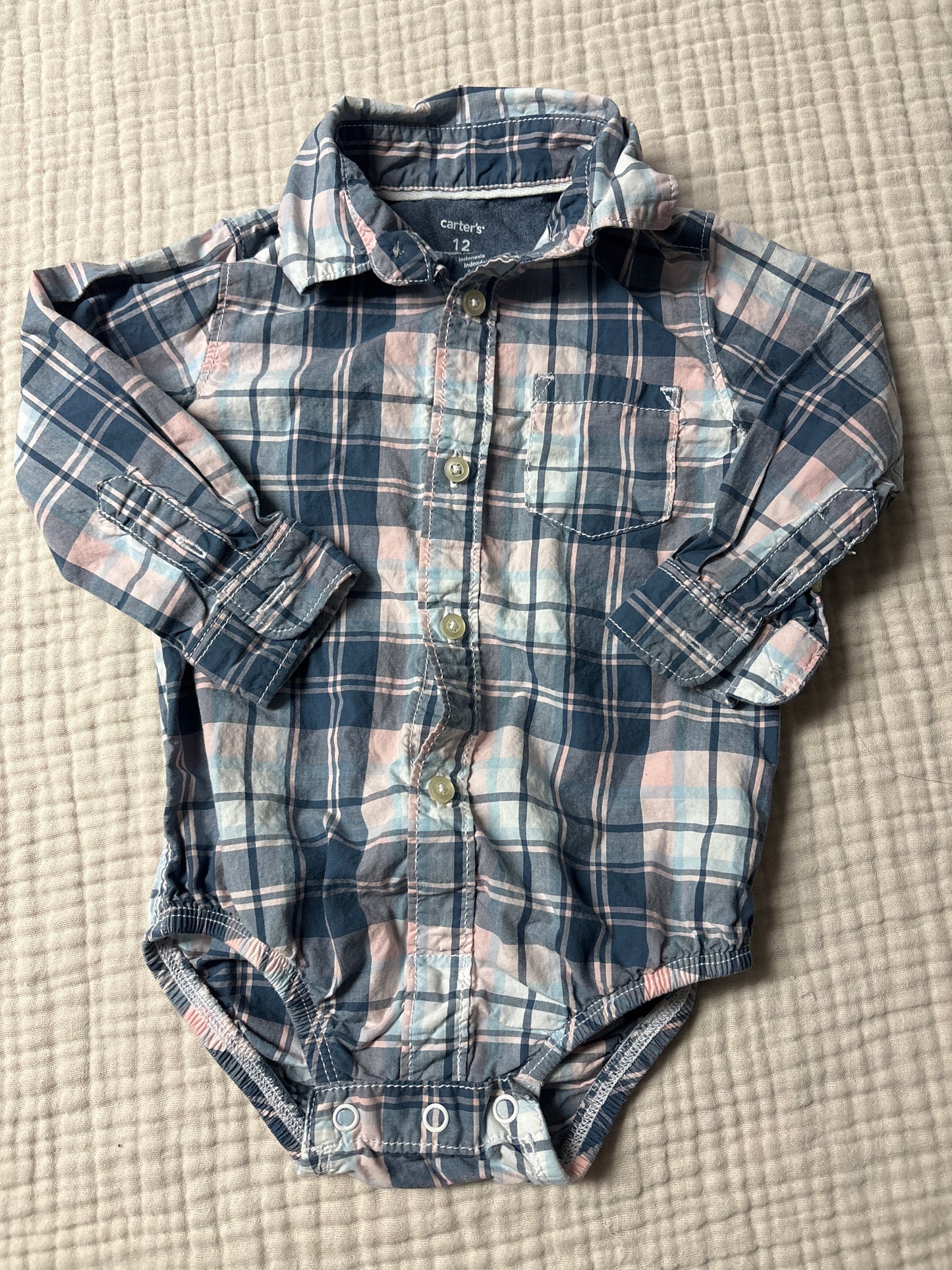 Chemise carter’s 12 mois