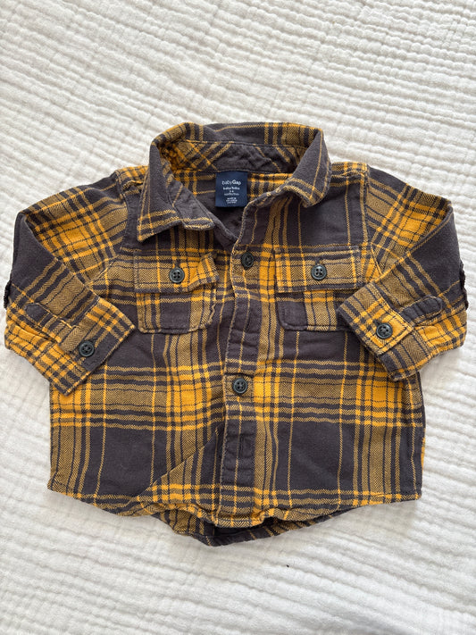 Chemise baby gap 3-6 mois