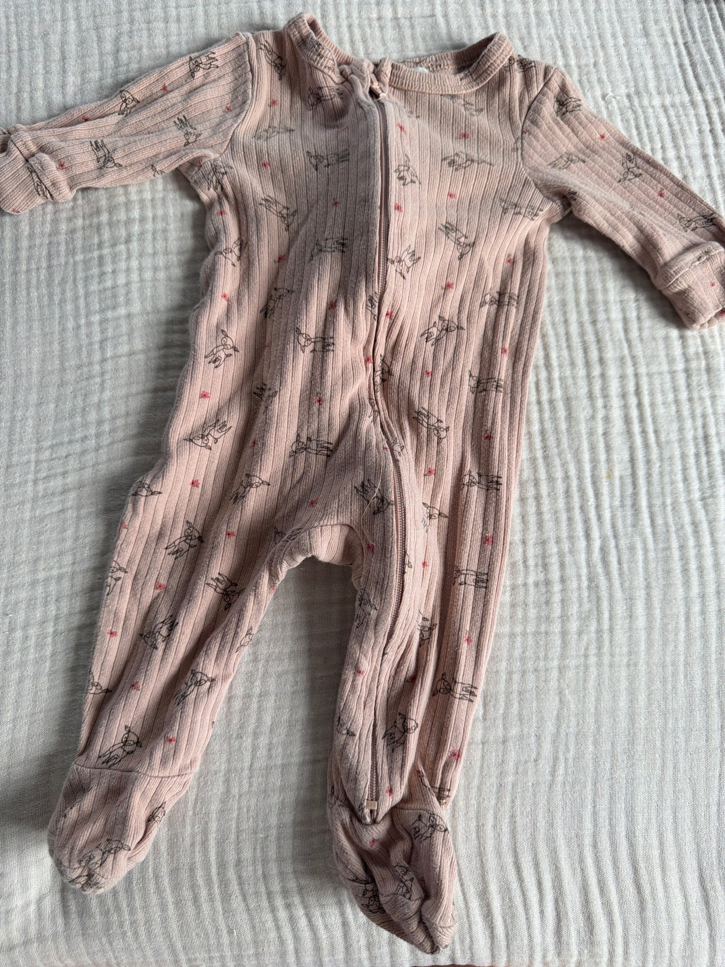 Pyjama rabbit bear 0-3 mois