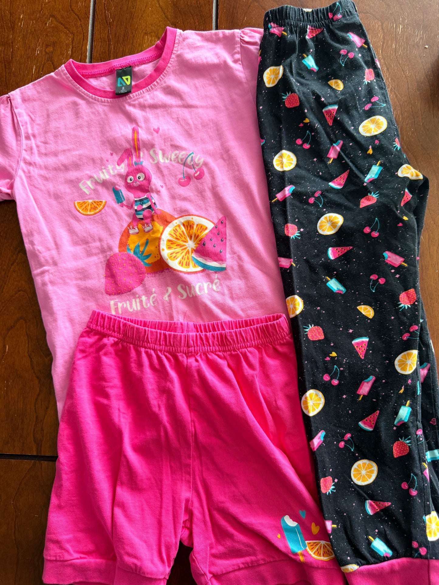Pyjama 3 pièces nano 5 ans