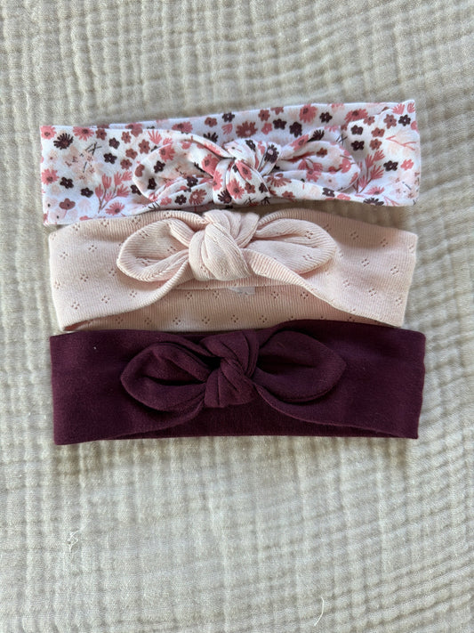 3 bandeaux taille unique