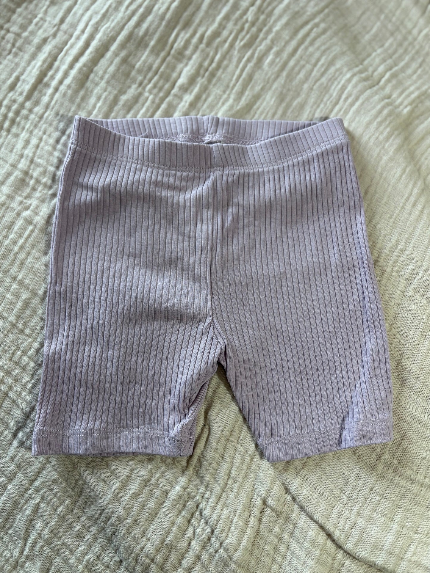 Leggings courts mauve H&M 9-12 mois