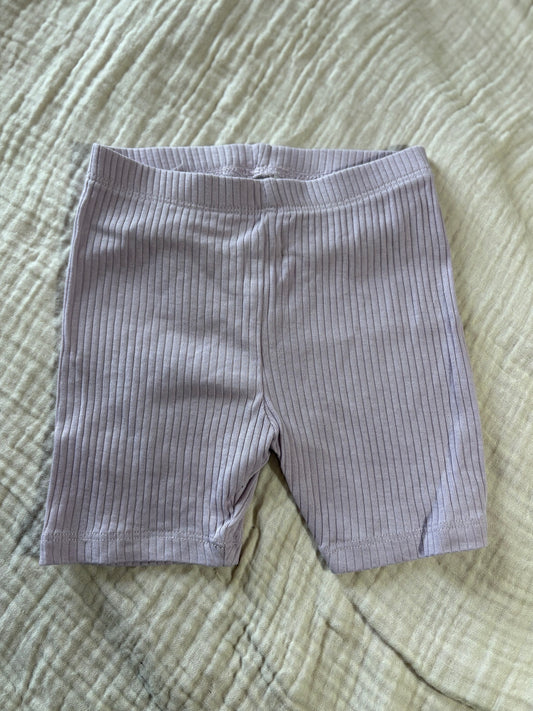 Leggings courts mauve H&M 9-12 mois