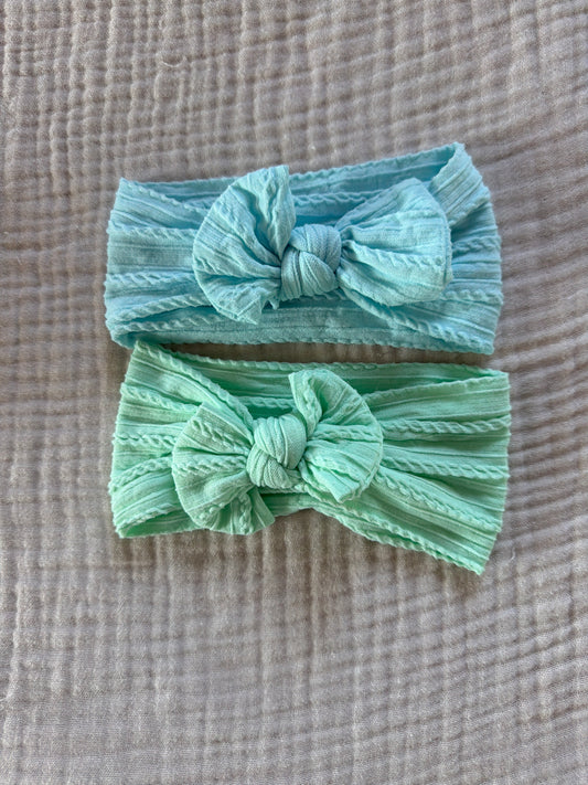 2 bandeaux taille unique