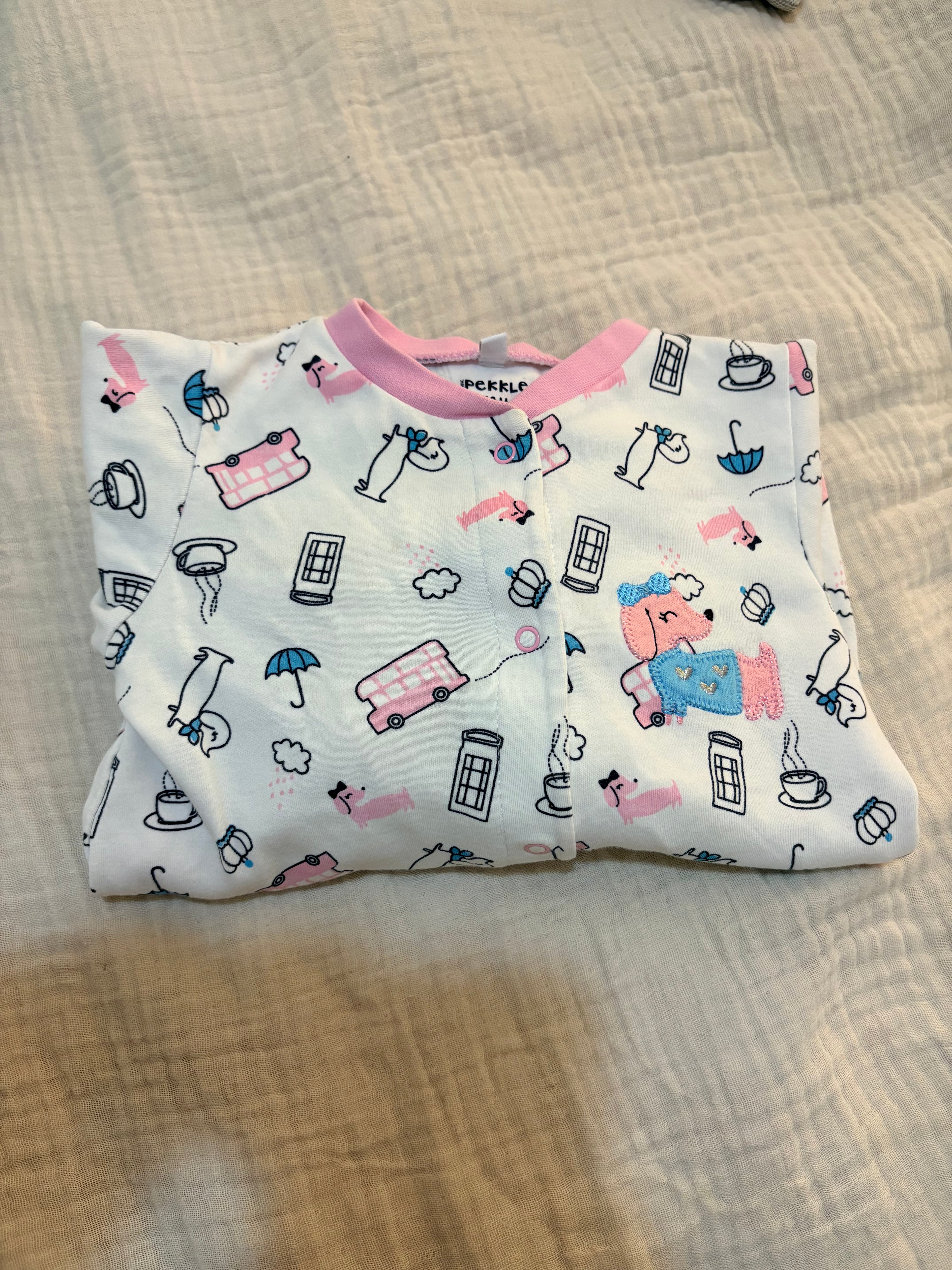 Pyjama Pekkle boutons 18 mois