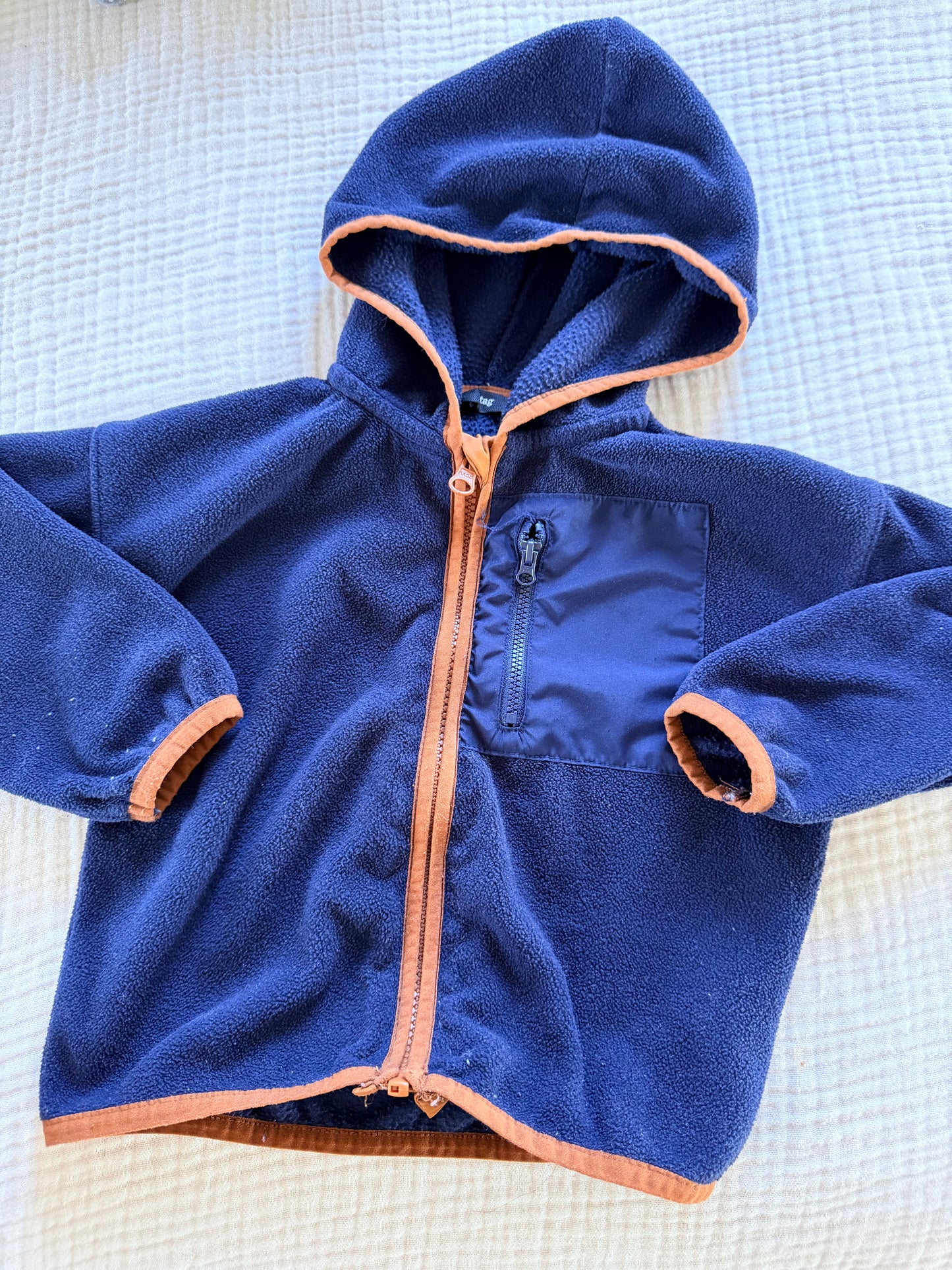 Veste (Bleue foncé) tag 24 mois