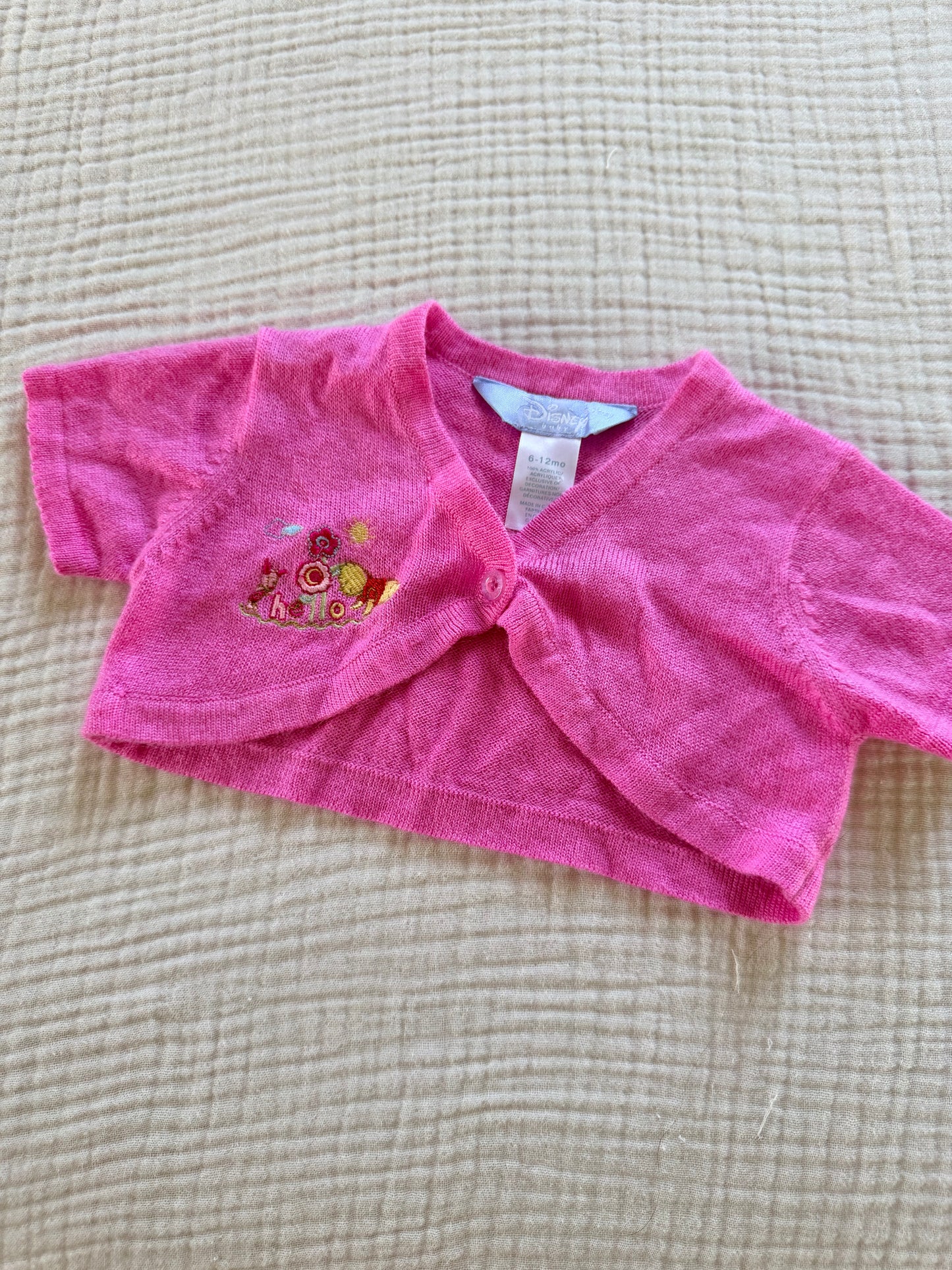 Par dessus de robe Winnie the pooh 6-12 mois