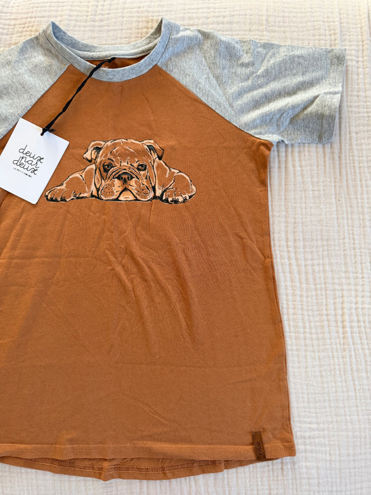 T-Shirt deux par deux 7 ans NEUF
