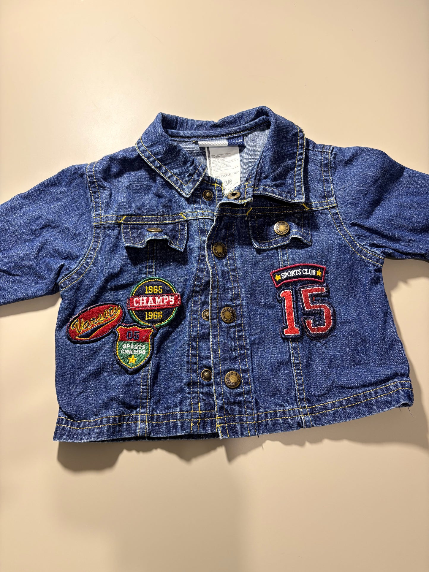 Veste Jeans 3/6 mois