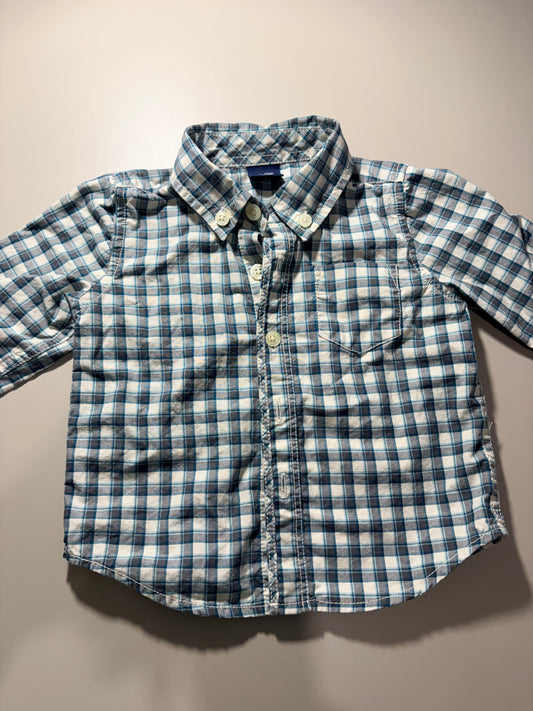Chemise baby gap 6-12 mois