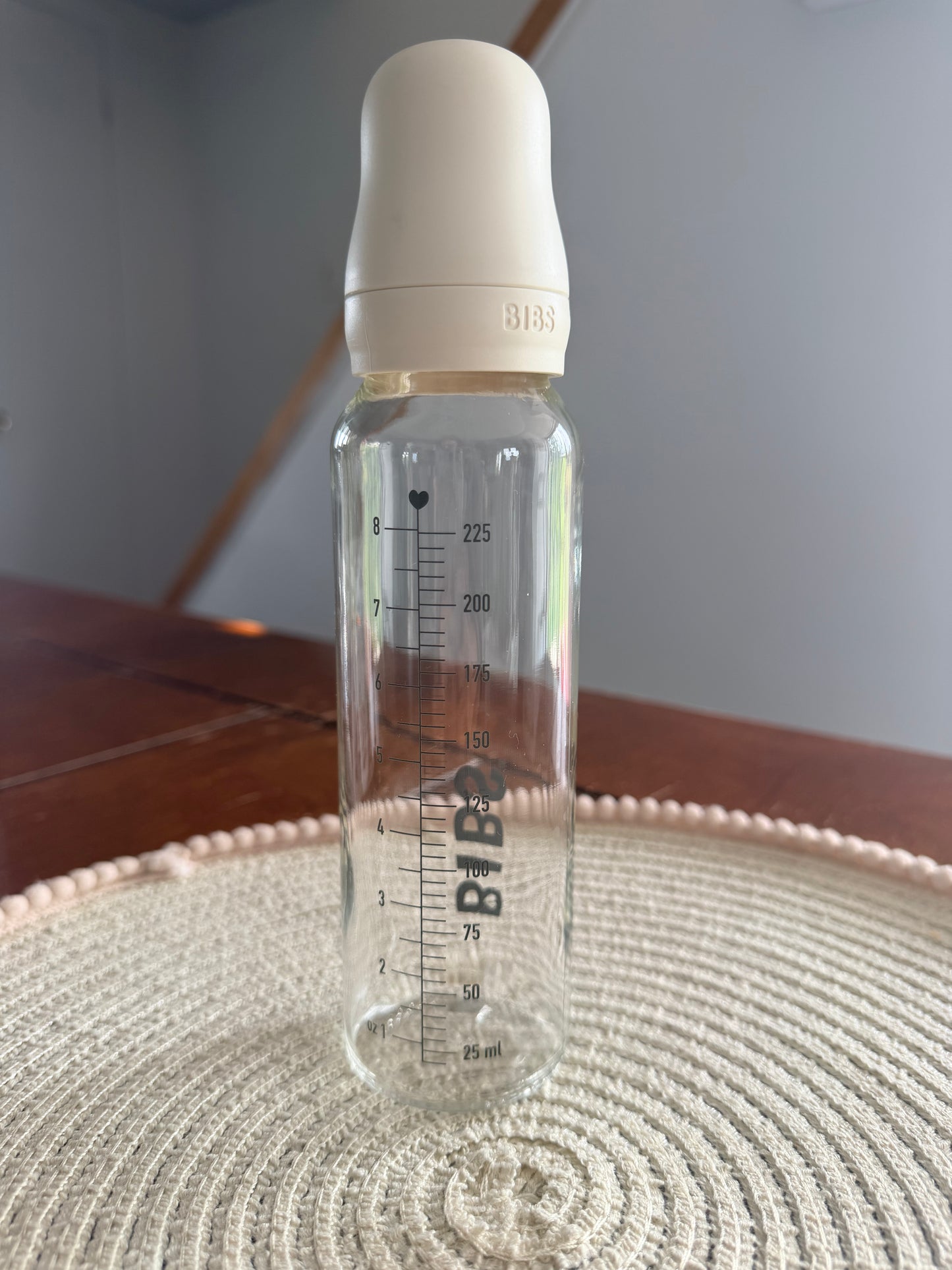 Biberon bibs en vitre avec tétine 8oz